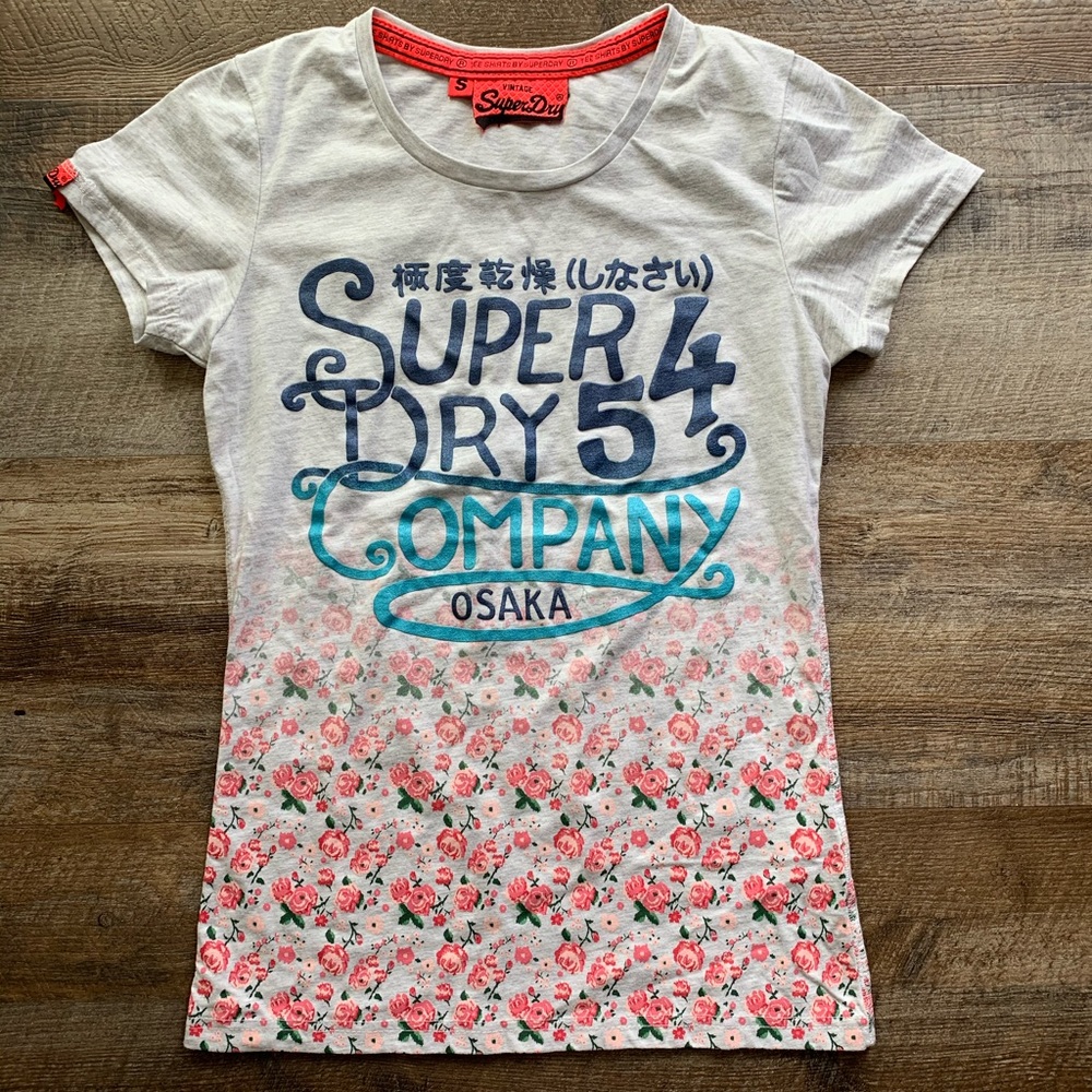 SuperDry Tokyo Women’s SM Short-sleeve Floral Tee